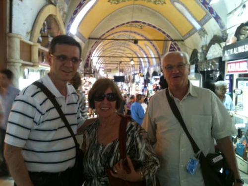 Passeando em Istambul.