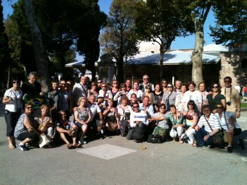 Grupo em Istambul.