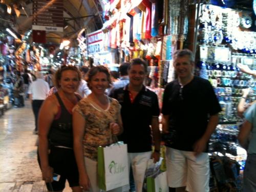 Passeando em Istambul.