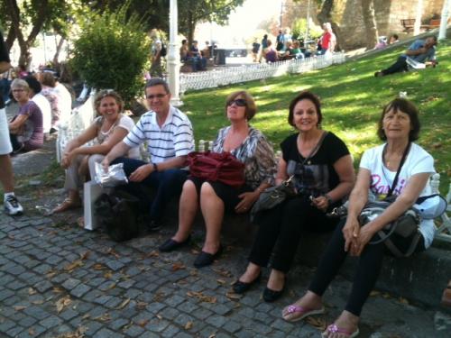 Passeando em Istambul.