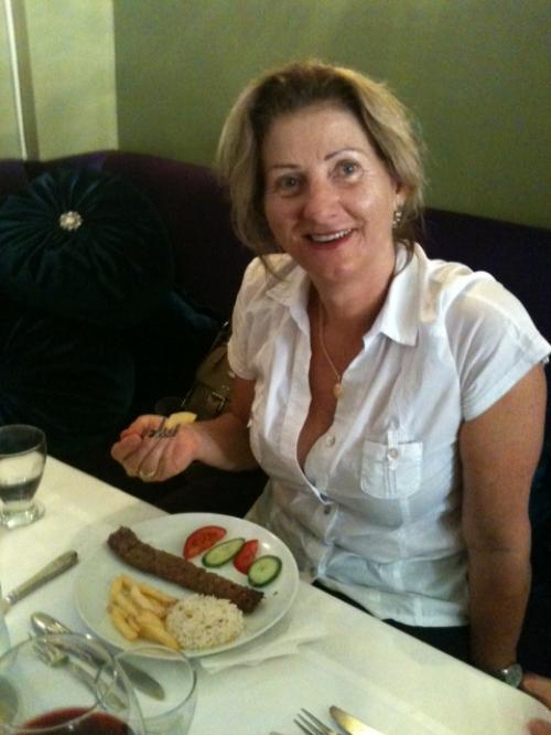 Almoço em Istambul.