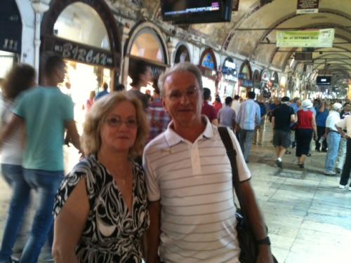 Passeando em Istambul.