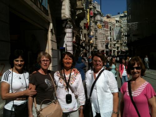 Passeando em Istambul.