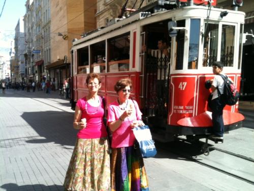 Passeando em Istambul.