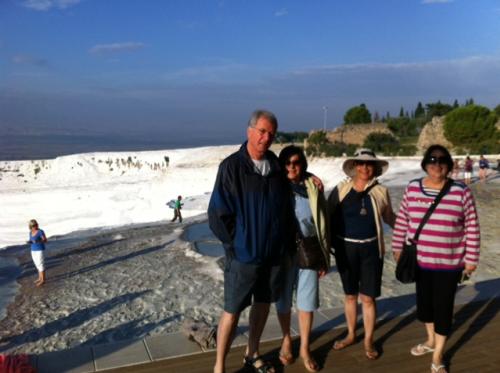 Grupo em Pamukkale.