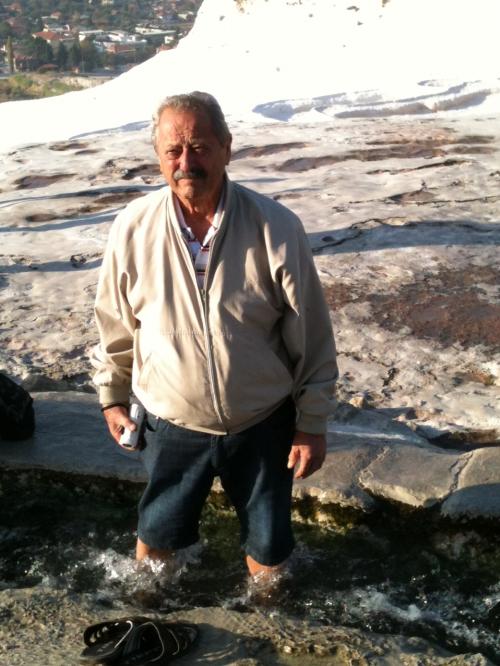 Araldi em Pamukkale.