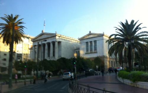 Biblioteca de Atenas.