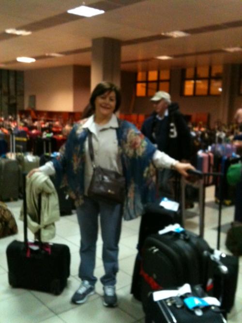 Chegando em Atenas.