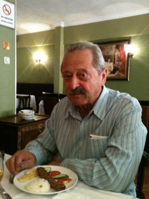 Prato típico turco: kebab.
