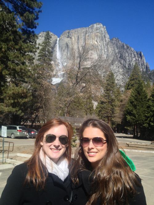 Visita ao Parque Nacional Yosemite, na Califórnia.