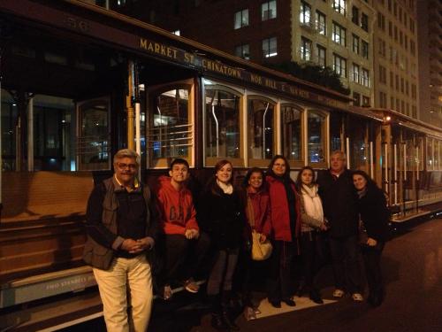 Passeio de ''bonde'' em San Francisco, Califórnia.