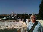 No Museu de Israel.