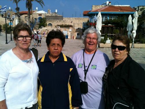 Visitando Jope, Tel Aviv.