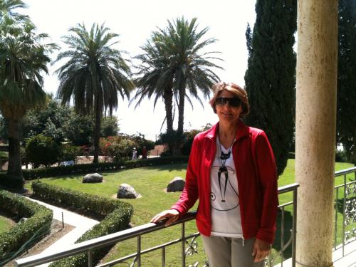 Nos jardins do Monte das Benaventuranças.