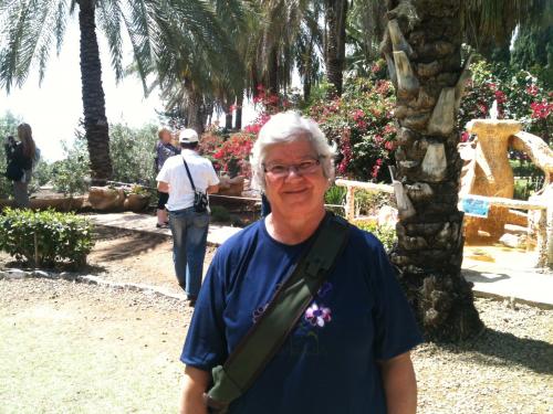 Nos jardins do Monte das Benaventuranças.