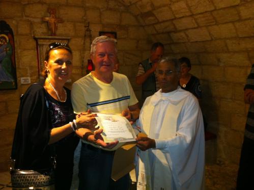 Renovando os votos do Casamento em Caná da Gsaliléia.