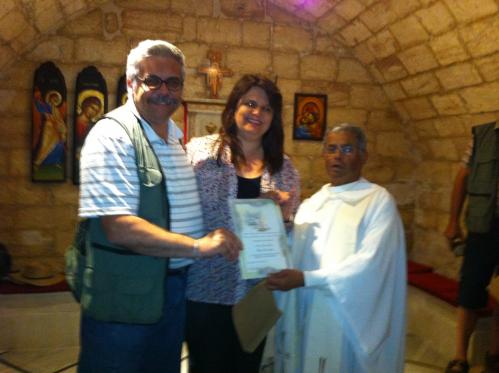 Renovando os votos do Casamento em Caná da Gsaliléia.