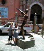 Passeando pelas ruas de Guanajuato.