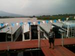 Passeio de barco pelo Lago de Patyzcuaro.