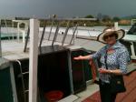 Passeio de barco pelo Lago de Patyzcuaro.
