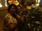 Degustando a Tequila.