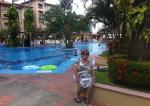 Curtindo as delícias de nosso hotel em Puerto Vallarta.