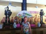 No restaurante de nosso hotel em Puerto Vallarta.