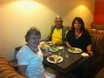 Nosso jantar no Hotel da Cidade do México.