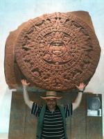 No Museu Nacional de Antropologia.