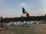 Vista do Hotel Majestic, a Praça do Zócalo da Cidade do México.