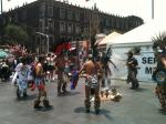 Pelas ruas da Cidade do México.