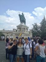 Passeando em Budapeste. 