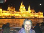 Passeio noturno por Budapeste. 