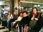 No aeroporto de Porto Alegre.