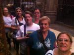 Na Catedral de Santiago de Compostela.