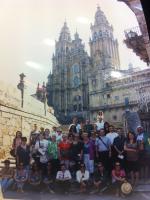 Foto Oficial do grupo em Santiago de Compostela.