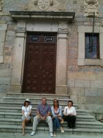 Pelas ruas de Ávila.