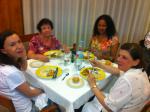 Nosso jantar em Madrid.