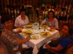 Nosso jantar em Madrid.