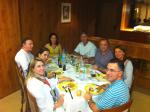 Nosso jantar em Madrid.