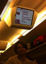 No TGV para Segóvia, a 249 Km por hora.