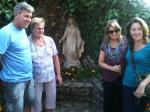 Nos jardins do Mosteiro de Nevers.