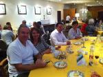 Nosso jantar no Hotel Mercure de Nevers.