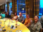 Nosso jantar no Hotel Mercure de Nevers.