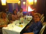 Nosso jantar no Hotel Olissipo em Lisboa.