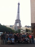 Vista do nosso Hotel Mercure em Paris.