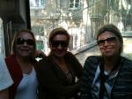 Subindo de Funicular para o alto da colina de Montmartre para visitar o Sagrado 