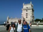 Durante nosso city tour por Lisboa.