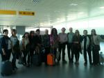 Chegamos no aeroporto de Lisboa.