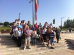 Grupo durante o city tour de Lisboa.